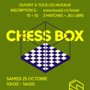 CHESS BOX TOURNAMENT 25.10.2025