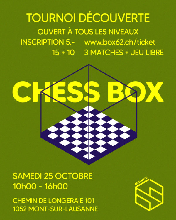 CHESS BOX TOURNAMENT 25.10.2025