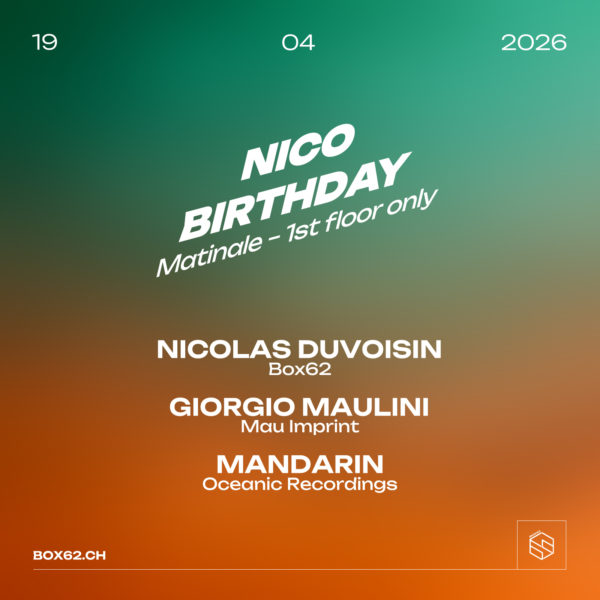 19 AVR 2026 - Nico Birthday