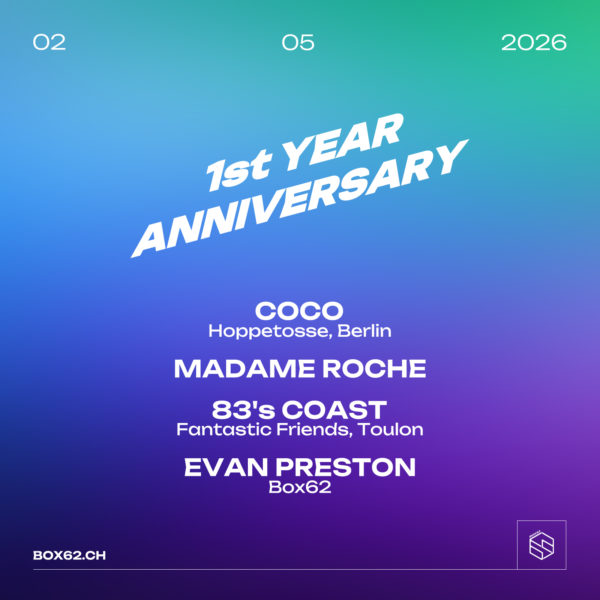 02 MAI 2026 - 1st Year Anniversary