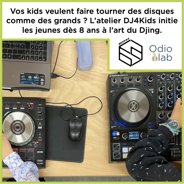 22 JUIL 2026 - Atelier DJ4Kids